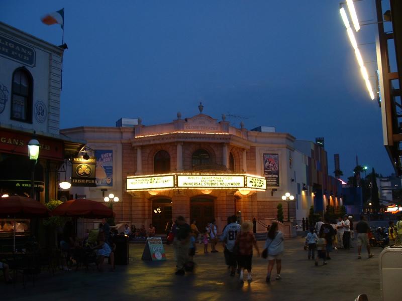 Lights at night - Universal Studios