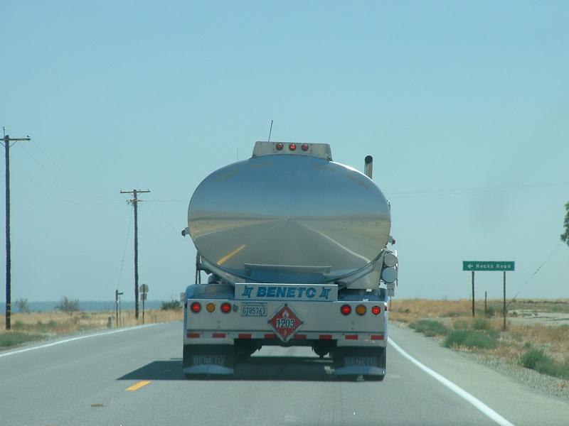 Driving along highway 46.