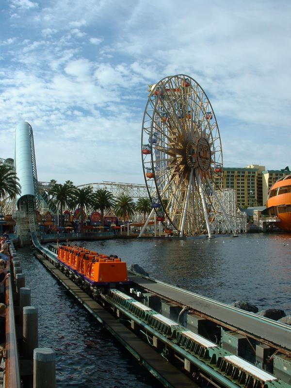 The start of California Screamin' at Disney's California Adventure