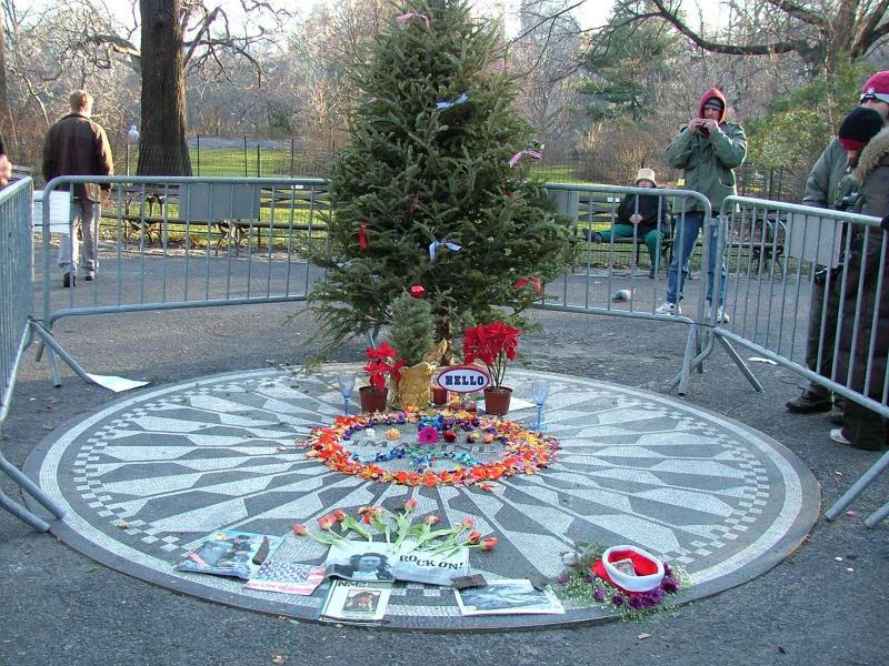 Tribute to John Lennon, Strawberry Fields, Central Park, New York City