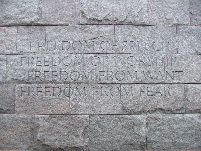 Franklin Delano Roosevelt Memorial, Washington DC