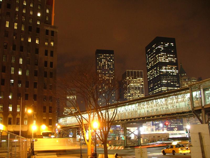 New York City at night
