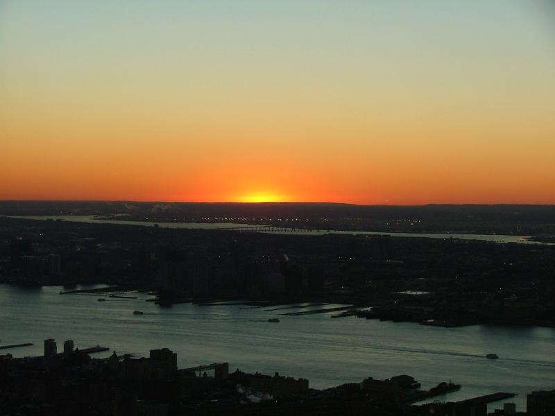 Views from The Empire State Building, New York City