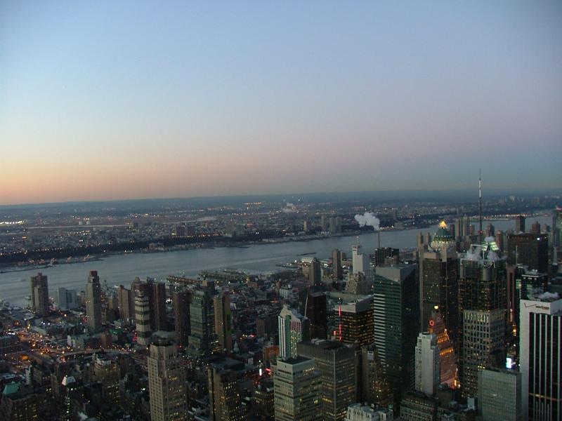 Views from The Empire State Building, New York City