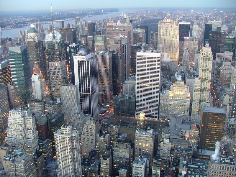 Views from The Empire State Building, New York City