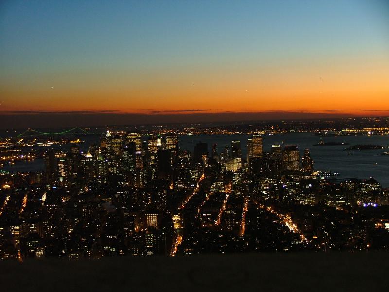 Views from The Empire State Building, New York City