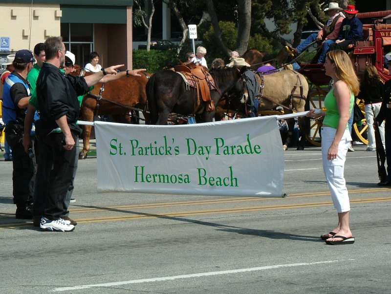 Saint Patrick's Day Parade, Hermosa Beach, California