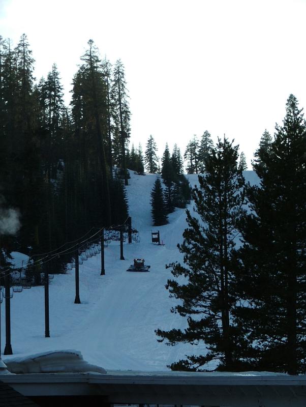 Ski field at Badger Pass, Yosemite National Park, California