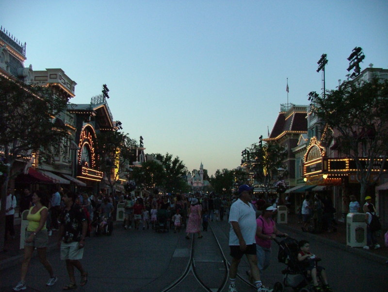 Main Street, Disneyland, California