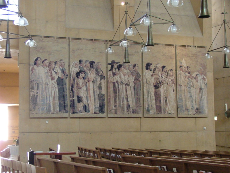 Tapestries, The Cathedral of Our Lady of the Angels, Los Angeles, California