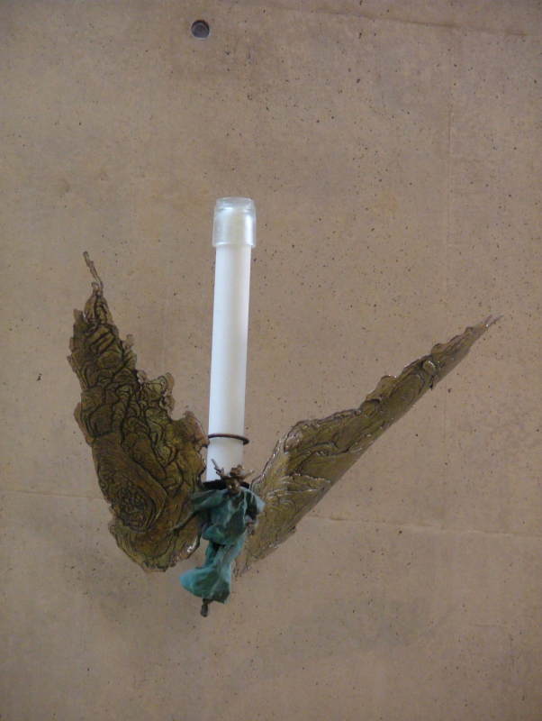Ornate Candle Holder, The Cathedral of Our Lady of the Angels, Los Angeles, California