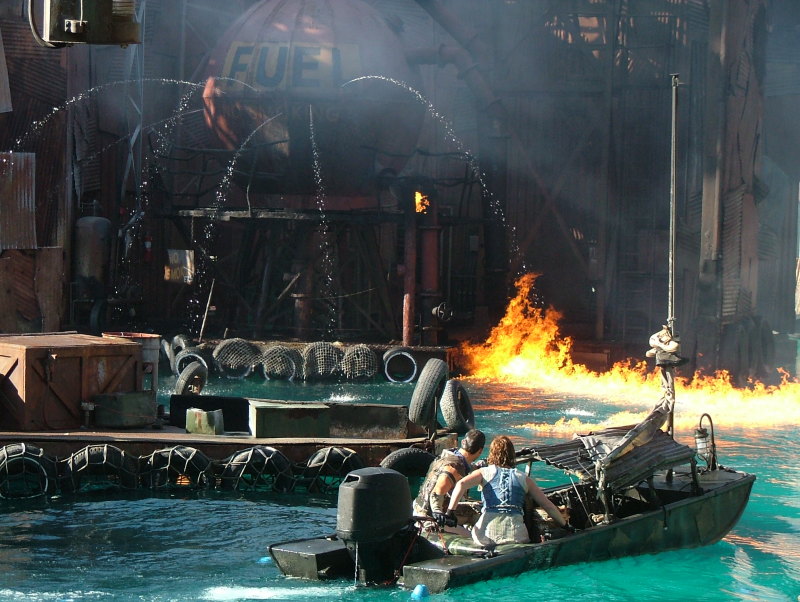 Waterworld Show, Universal Studios, Hollywood, California