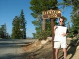 Rob at 9200ft, Sherman Pass