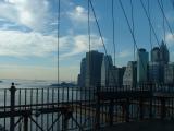 Manhattan Skyline from Brooklyn Bridge, New York City