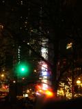 Looking towards Times Square, New Year's Eve, New York City