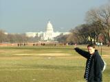 There is it - the Capitol building, Washington DC