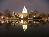 The Capitol Building and its reflection, Washington DC