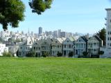 Postcard Row or Painted Ladies, Jo & Frances in San Francisco, California
