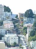 Lombard Street from Telegraph Hill, Jo & Frances in San Francisco, California