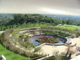 The garden and maze, The Getty Center, California