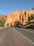 An arch on the way to/from Bryce Canyon, Red Canyon, Utah An arch on the way to/from Bryce Canyon, Red Canyon, Utah