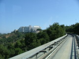 The Getty Center as seen from the tram, California