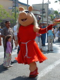 Miss Piggy, Disney's California Adventure, Anahiem, California