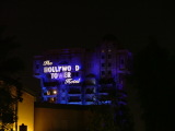 Hollywood Tower of Terror at night, Disney's California Adventure, Anaheim, California