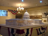 A model of the Capitol Buildilng, a tribute to Mr Lincoln, Disneyland, Anaheim, California
