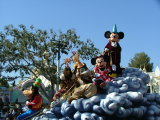 Mickey and friends in a parade, Disneyland, Anaheim, California
